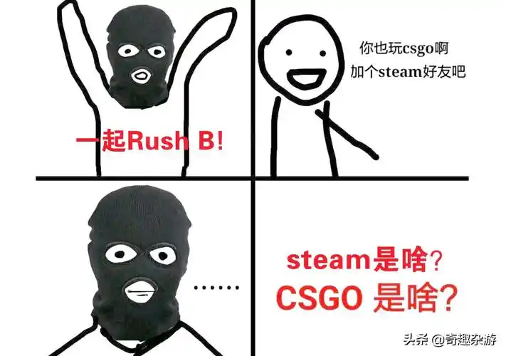 csgo:你知道rush b的由来吗?为什么rush b要用p90冲锋枪呢?