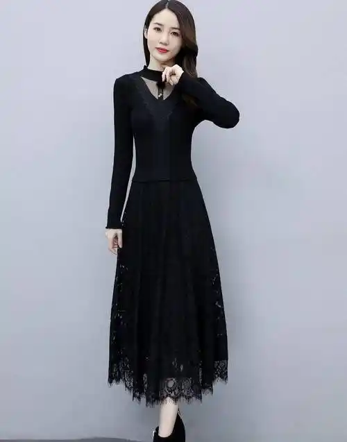 黑色纱裙穿搭除了性感,妩媚,也能穿出一些精致的可爱_气质_时尚_风格