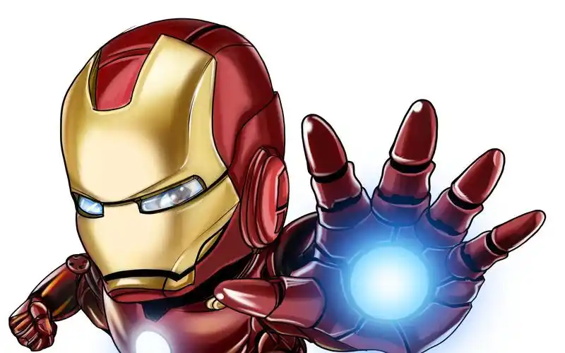 zbrush-q版钢铁侠.游戏角色模型,3d游戏建模教程.