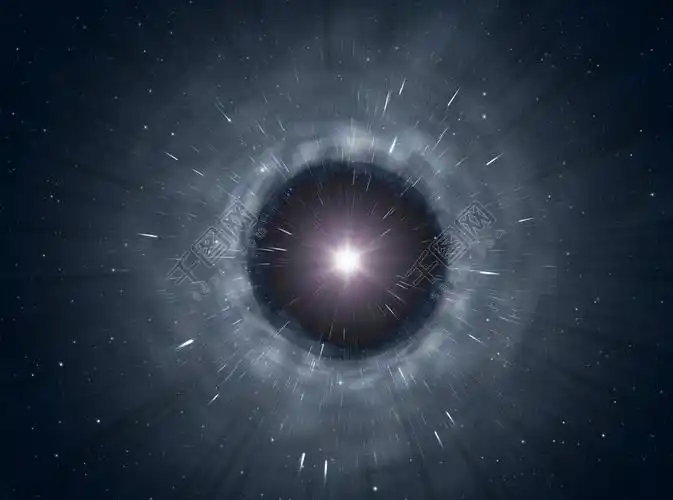 炫酷黑洞图片