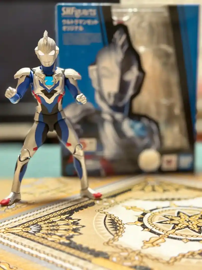 万代shf 泽塔奥特曼(原始形态)高度:14cm 宽度:7c - 抖音