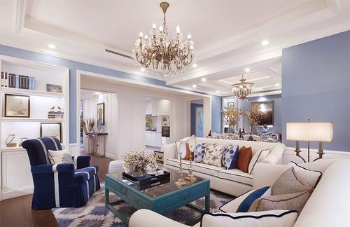 简欧及现代简美式风格42套家装 别墅样板间 装修实景照片