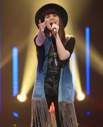 【图】中国好声音4贝贝走红 《花火》成为全场唯一的亮点