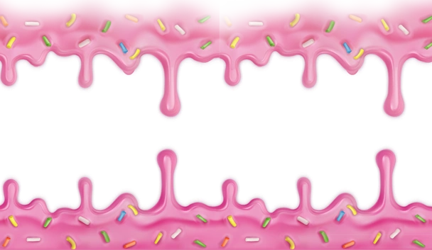 粉色奶油果酱卡通动漫素材