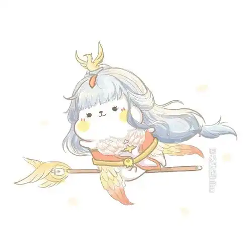 q版王者荣耀情侣头像王昭君凤凰于飞