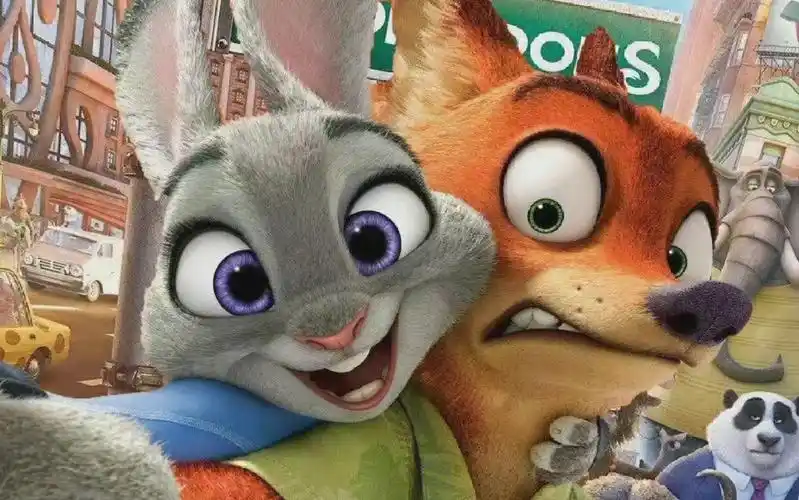 「疯狂动物城|尼克x朱迪」"这叫智取宝贝"