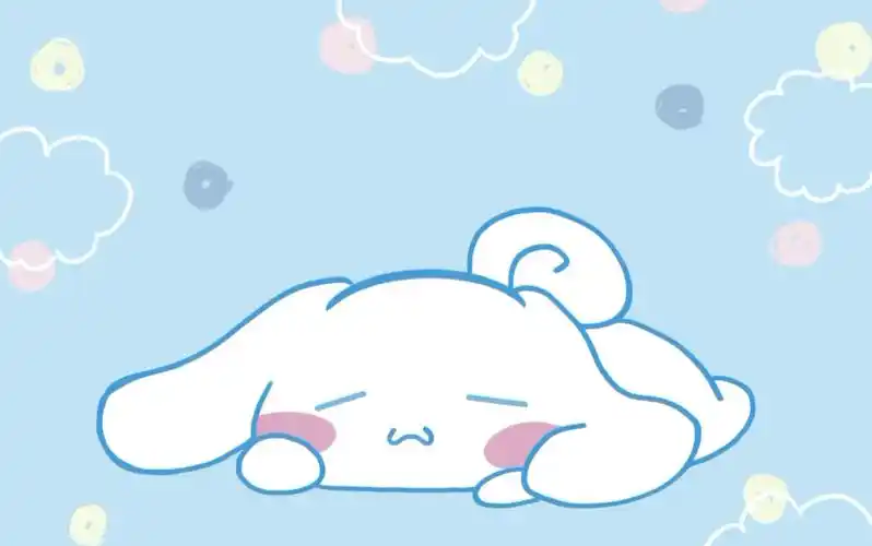 【ipad绘画】玉桂狗蓝色壁纸