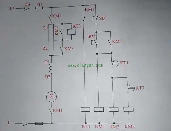被热烈讨论的串励直流电动机启动电路详解