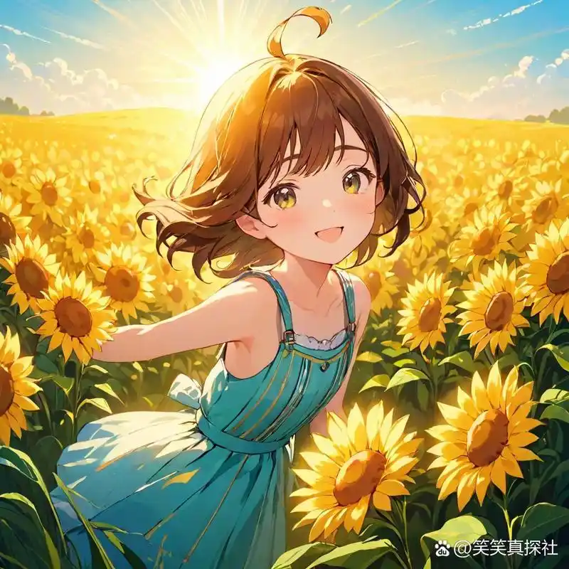 微信头像# #治愈系# #阳光# #可爱头像# #aigc