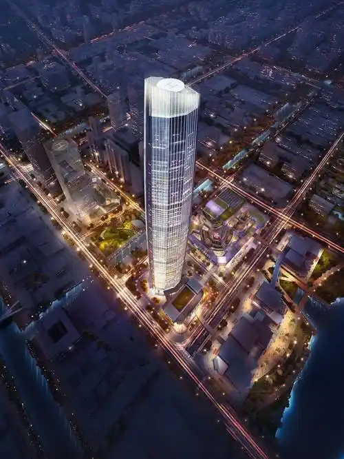 高450米恒大命运多舛的摩天大楼宁波城市之光最新动态