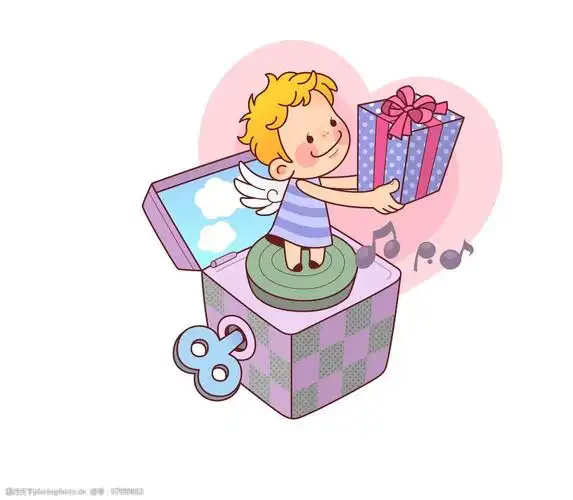 关键词:卡通插画图案 矢量 卡通 图案 八音盒 礼物 卡通矢量图 设计