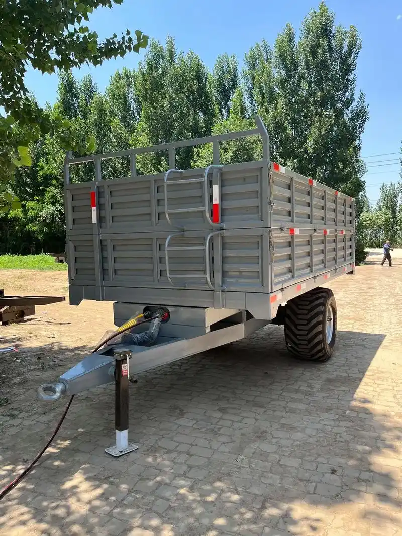 农用运输车推荐 #给您推荐一款拉麦子的拖车斗 - 抖音