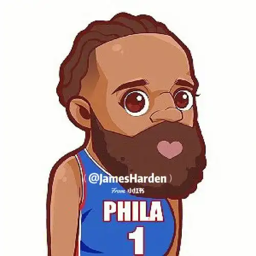 哈登是真的萌萌哒啊