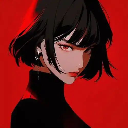 又美又飒的女生头像!_闹钟_文章_插兜