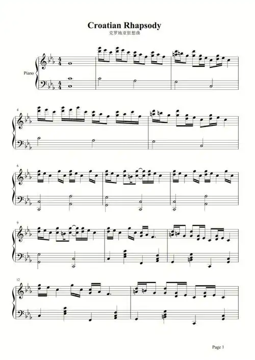 克罗地亚狂想曲