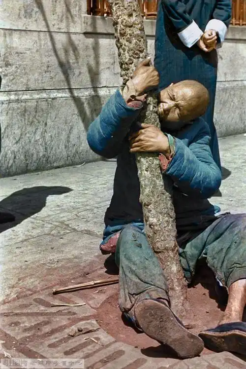 1942河南大饥荒真实的历史老照片