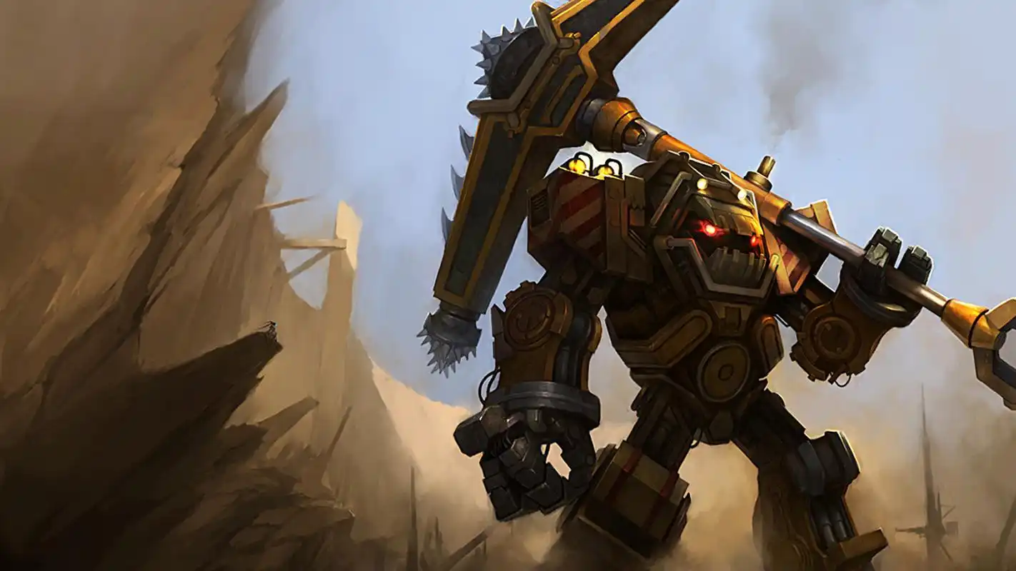 lol英雄联盟深渊泰坦诺提勒斯高清皮肤桌面壁纸