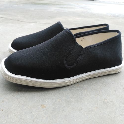 春秋老北京纯手工千层底老布鞋男透气吸汗防臭休闲中老年人布底鞋