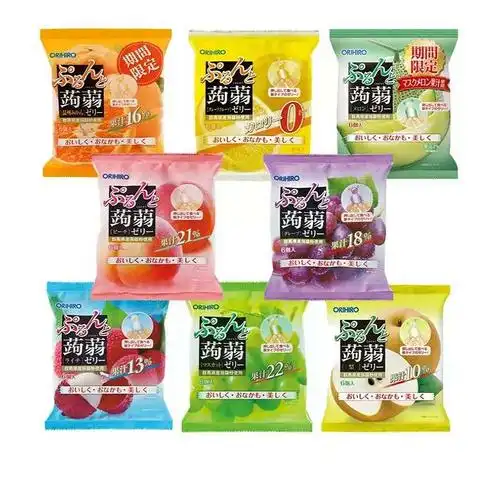 orihiro - konjac jelly (mattay) mix fruit flavor jelly - buy mix