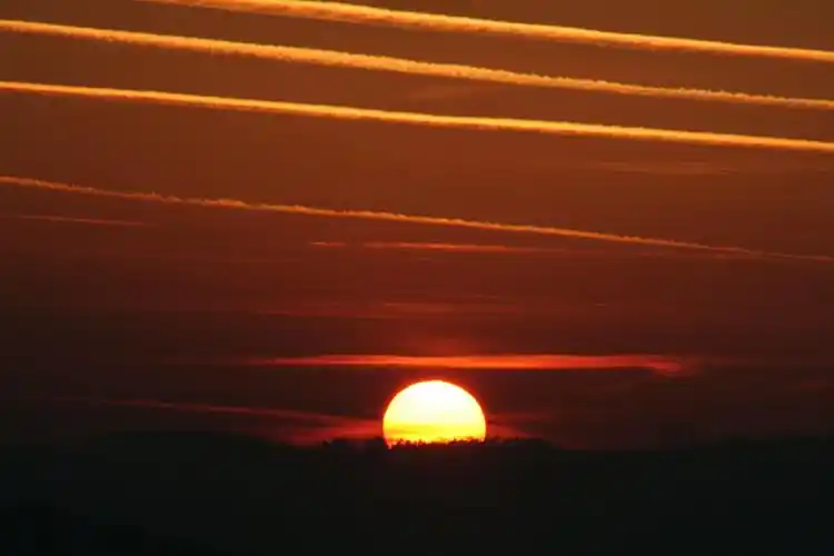 美丽的日落风景图片