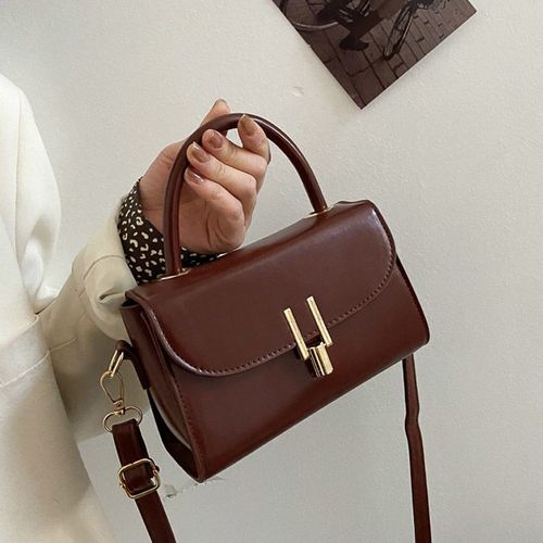 港风高级感复古小包包女2020新款潮气质百搭女大气单肩斜挎小方包