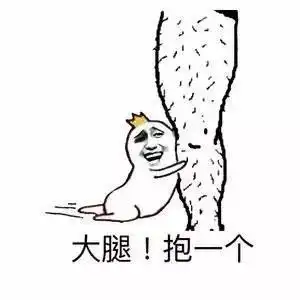 大腿抱一个