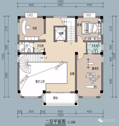 带室内电梯,12x13米五层高端欧式别墅(全图 预算 视频展示)