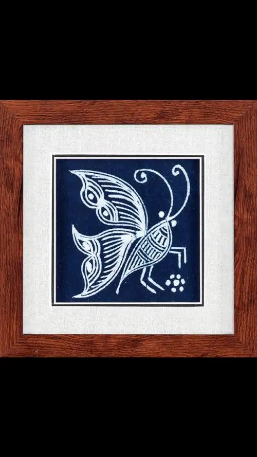 漂亮的苗族蜡染——蝴蝶飞呀飞