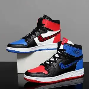 aj男鞋鸳鸯鞋空军一号男篮球加绒运动鞋高帮板鞋休闲鞋46大码潮鞋