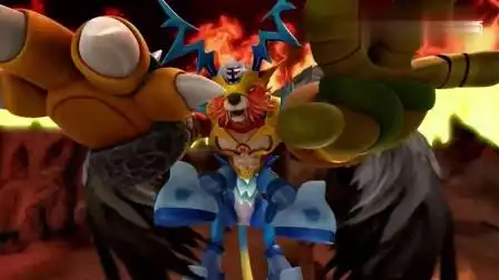 猪猪侠:五灵王处于下风,被魔龙王踩在脚下,还能反败为胜吗!