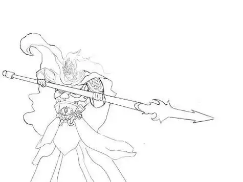 赵子龙简笔画怎么画