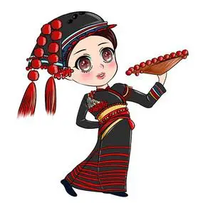 五十六民族德昂族