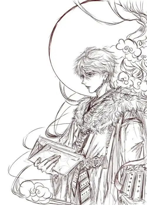 procreate  #线稿  #画渣  #盗墓笔记  #吴邪  #摸鱼