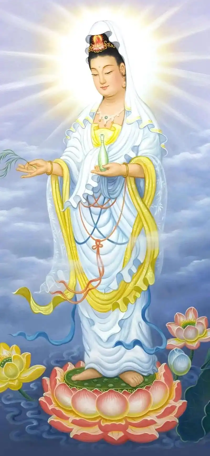 南无大慈大悲救苦救难广大灵感观世音菩萨.