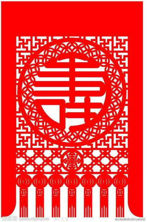 团寿剪纸 手工剪纸图片大全简单-普车都