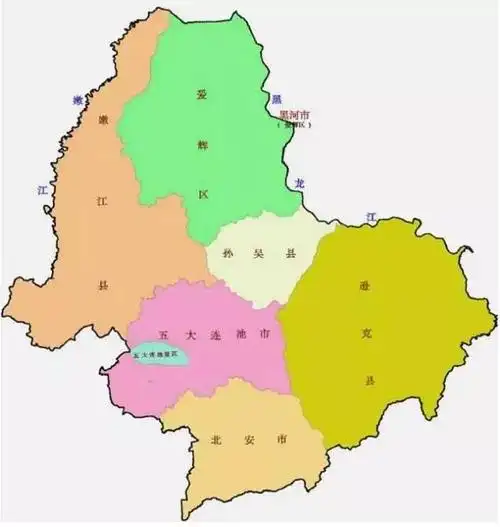 边疆时空北国明珠黑河市