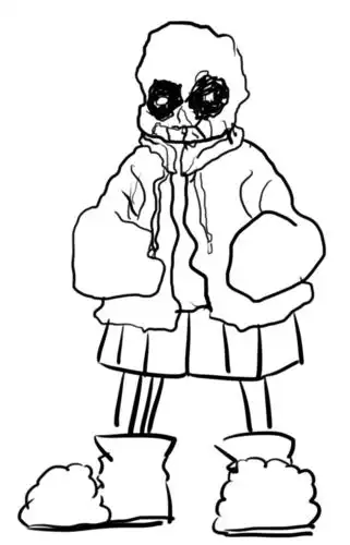 undertale人物简笔画