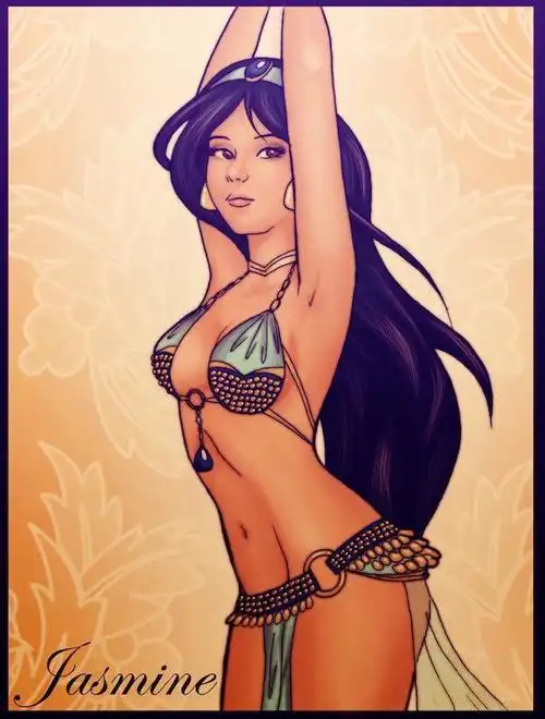 迪士尼公主的内衣秀