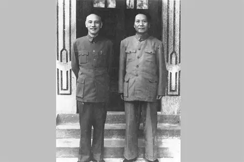 高清毛泽东重庆谈判珍贵照片7