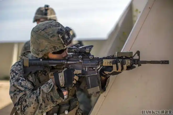 美海军陆战队实战演习全员装备m27步枪已达到通用化极限