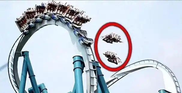 盘点史上最大过山车事故,车厢被甩出30米,20人不幸伤亡