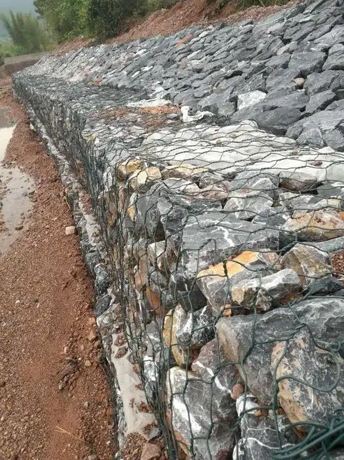 石笼网箱格宾网水岸堤坝拦截护坡网厂家直销