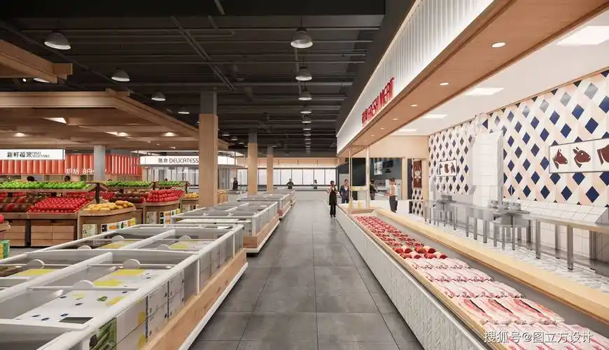 水果店效果图怎么做超市水果店装修效果图片大全