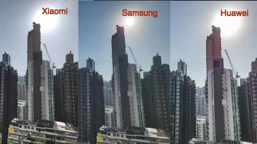 小米11ultra华为matex2三星s21ultra拍照对比差距明显