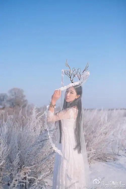 辽宁大学校花微博晒雪地写真 五官精致神似景甜(图)