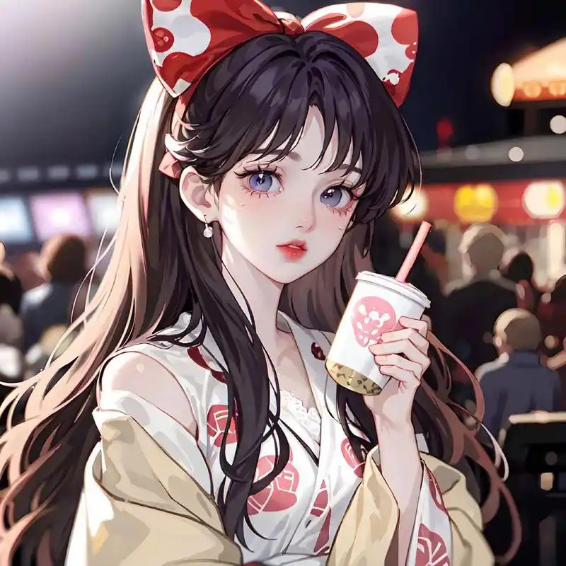 女生头像7815奶茶少女系列