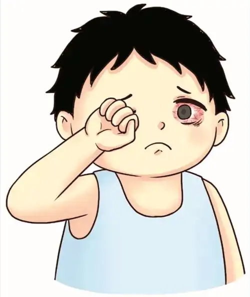 孩子,别再用你的小脏手揉眼睛啦!