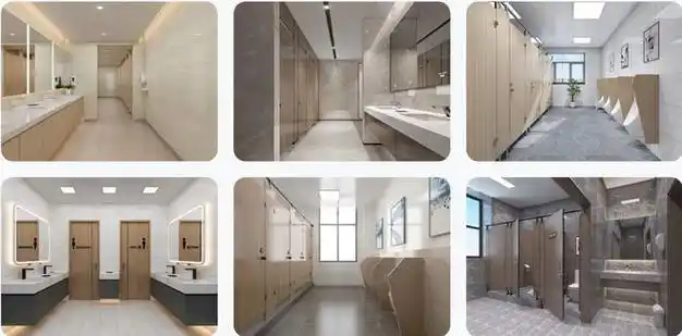 公共卫生间装修效果图