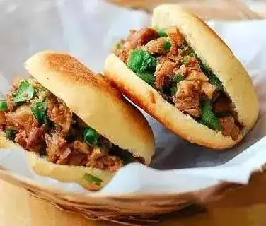 馆陶那里学习夹肉饼口味好