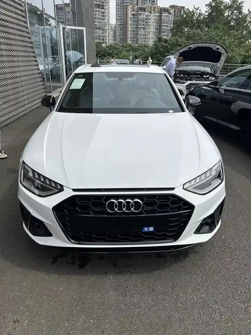 包牌包税奥迪a4l现车.23款a4l时尚动感32.18万 白 - 抖音